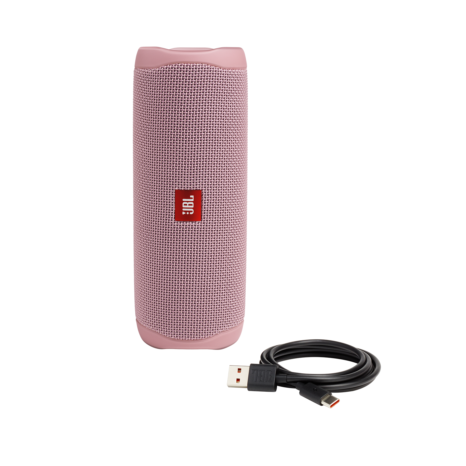 JBL Flip 5 - Pink - Portable Waterproof Speaker - Detailshot 1